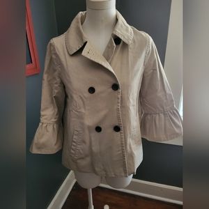 Draper James khaki jacket size 2